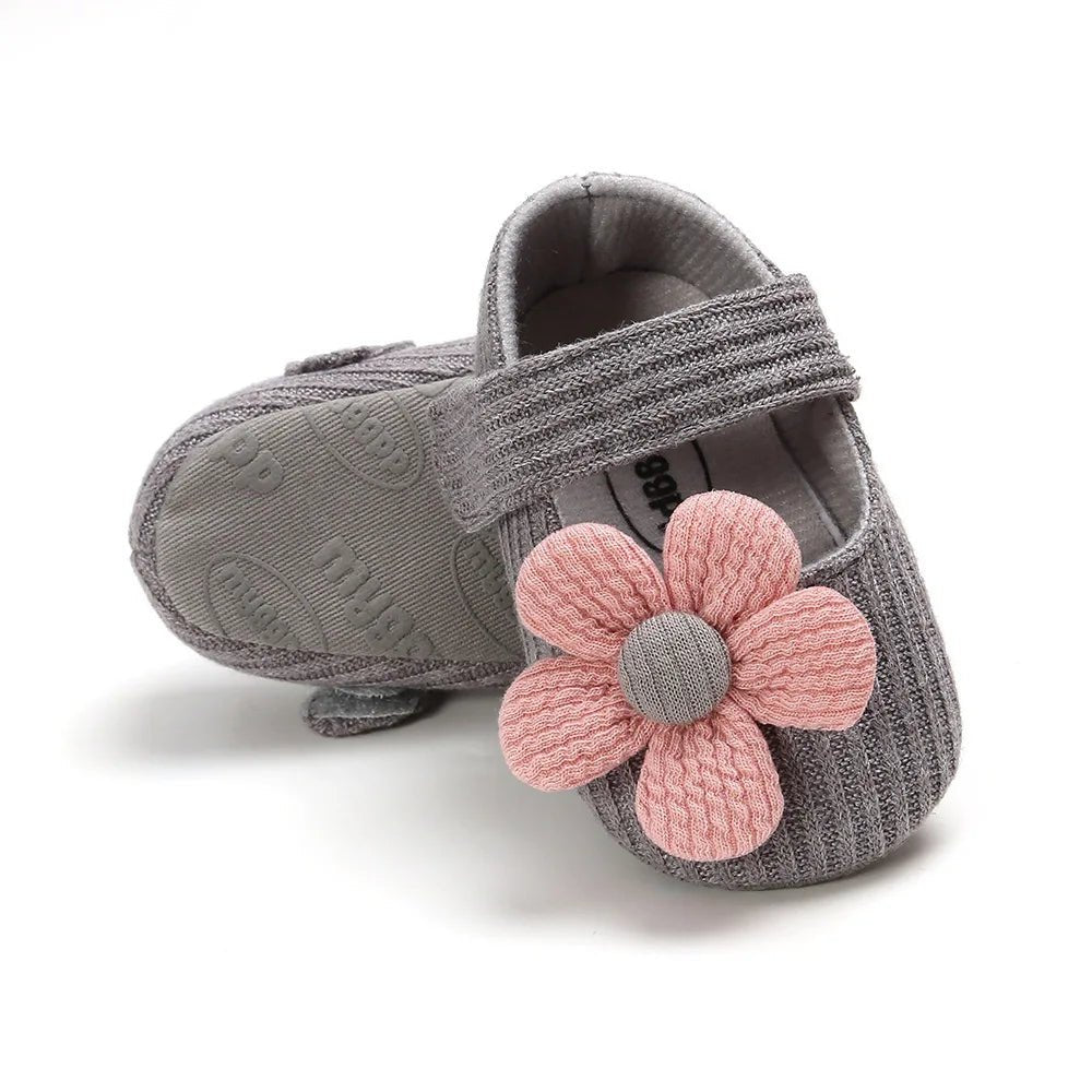 Cute Cotton Baby Shoes Soft Bottom Breathable Infant Shoes for Cozy Support - Amiba