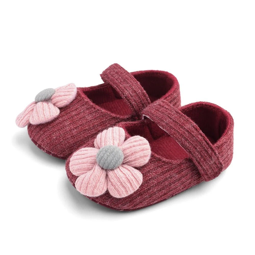 Cute Cotton Baby Shoes Soft Bottom Breathable Infant Shoes for Cozy Support - Amiba