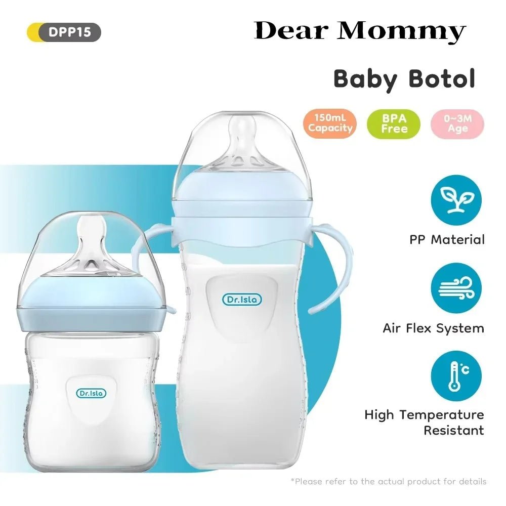 Easy Sip baby bottle crafted safe with anti colic spill proof design