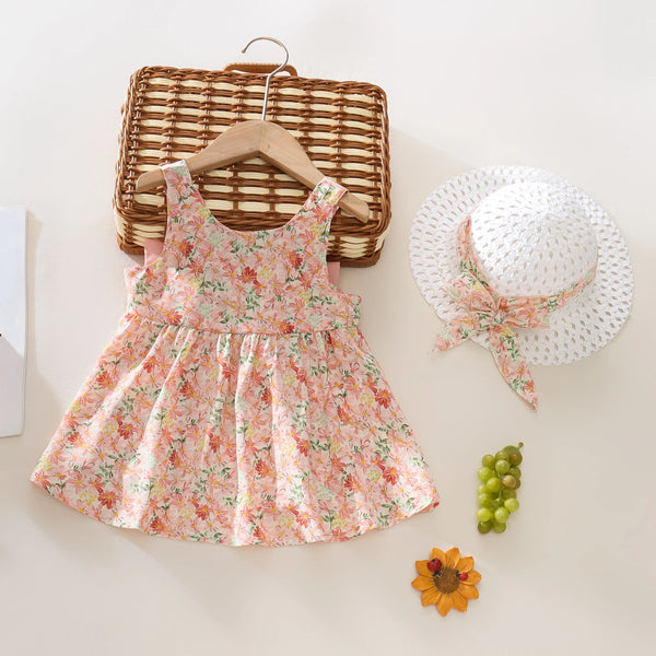 Floral Baby Girl Dress Set