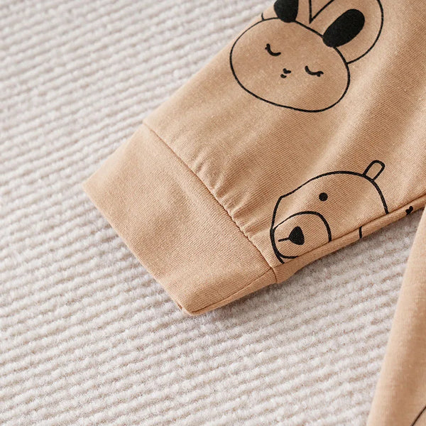 Cartoon Bear Baby Romper Soft Stylish Outfit for Infants