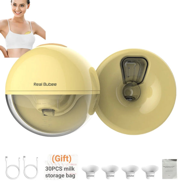 Quiet Comfort Breast Pump for Hands-Free and Discreet Use