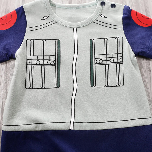 Adorable Anime Baby Jumpsuit Soft Cotton Summer Outfit