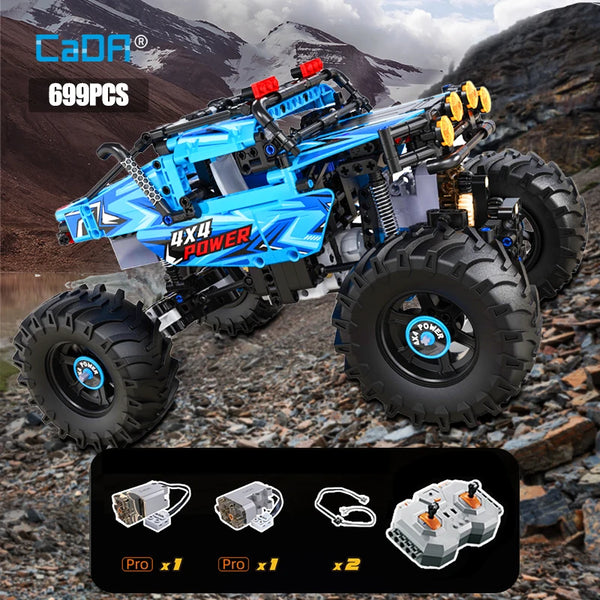 Cada Offroad Adventure Car with Creative Building Design for Fun Learning Play