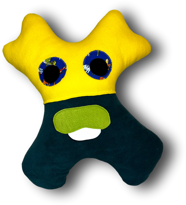 Cuddly Monster Travel Neck Pillow With Pocket Neck Support Pillow For Kids Road Trip Pillow