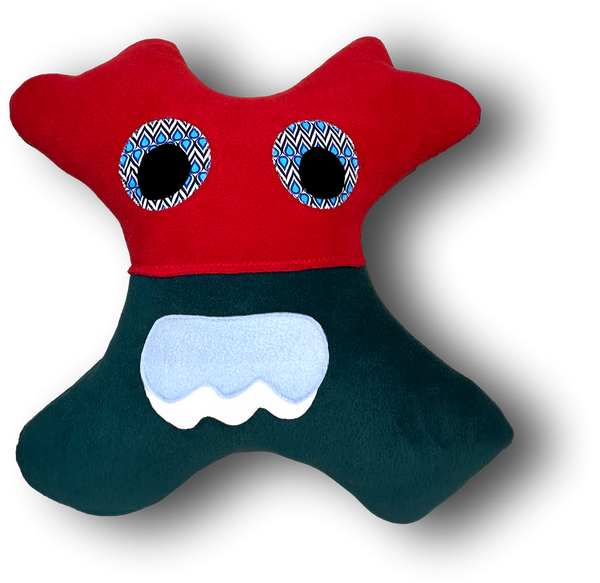 Amiba Monster Travel Airplane Pillow For Kids Road Trip Pillow Backseat Travel Pillow