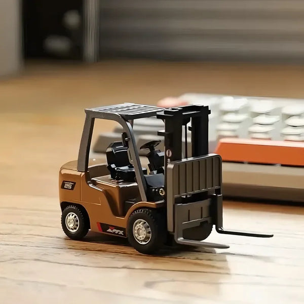 Remote Control Fun Forklift with Realistic Design for Creative Learning Play