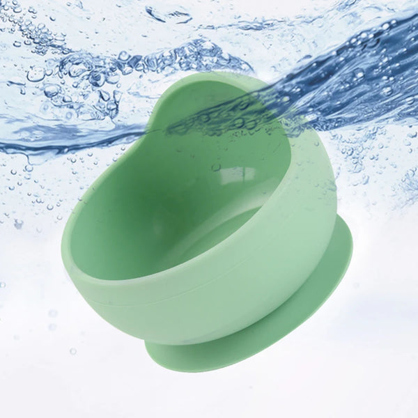 Silicone Baby Feeding Set Safe Self Feeding Tableware for Toddlers