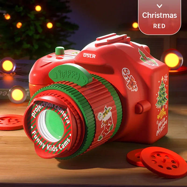 Festive Projector Camera with Dazzling Light Shows for Holiday Celebrations
