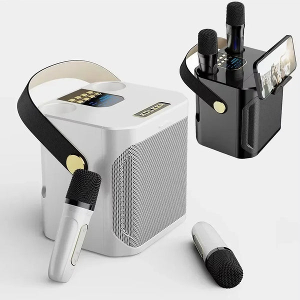 Party Ready Bluetooth Karaoke Speaker with Powerful Sound for Home and Outdoor Fun