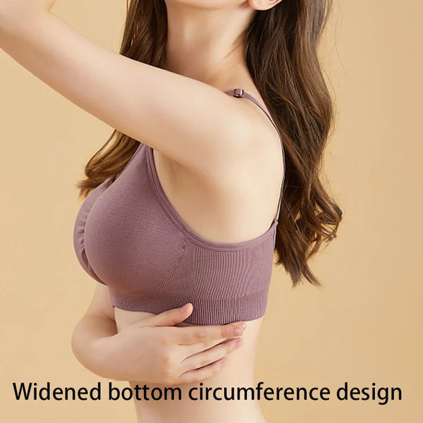 Hands-Free Nursing Bra for Pumping and Breastfeeding Moms