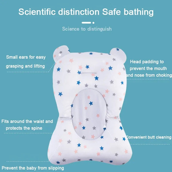 Baby Bath Cushion for Safe and Comfy Bath Time