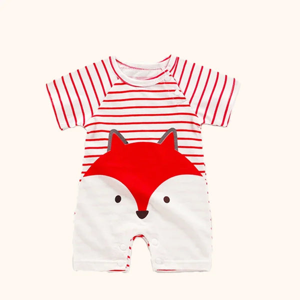 Cotton Baby Romper Lightweight Breathable Outfit for Summer