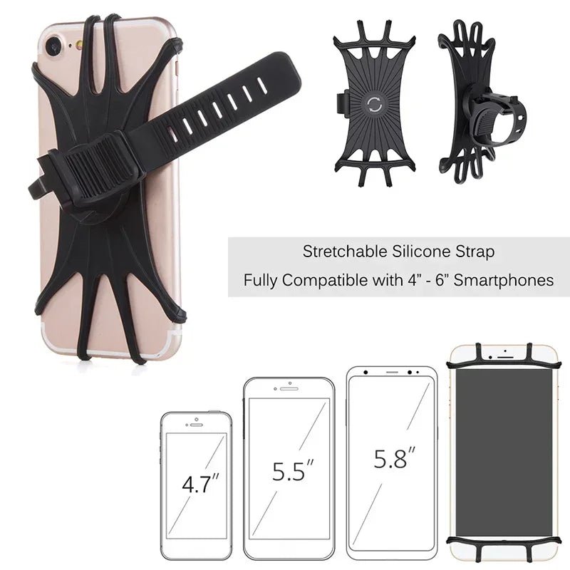 Universal Phone Mount for strollers ensures secure grip and hands free comfort, allowing parents to enjoy safe and convenient device access anytime.