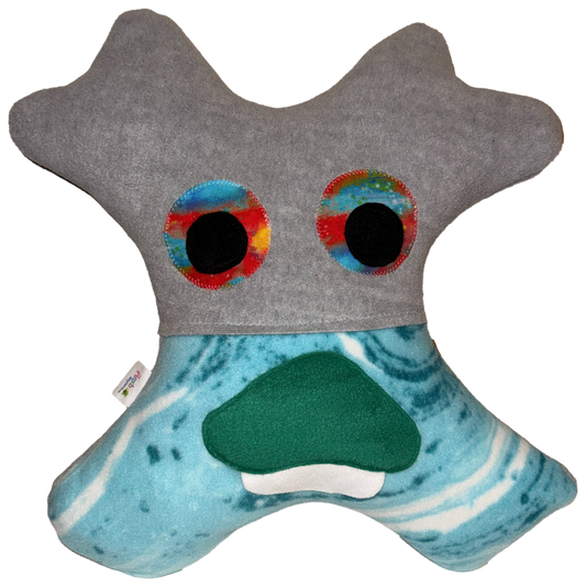 Amiba Monsters Mile Muncher Kids Car Pillow