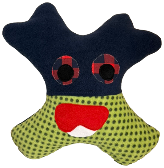 Amiba Monsters Dream Drive Kids Neck Pillow with Hidden Pocket