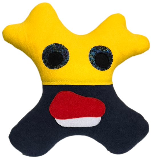 Amiba Monsters Road Buddy Plush Neck Pillow for Kids