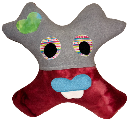 Amiba Monsters Backroad Buddy Kids Car Pillow