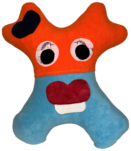 Amiba Monsters Road Rover Pillow for Kids