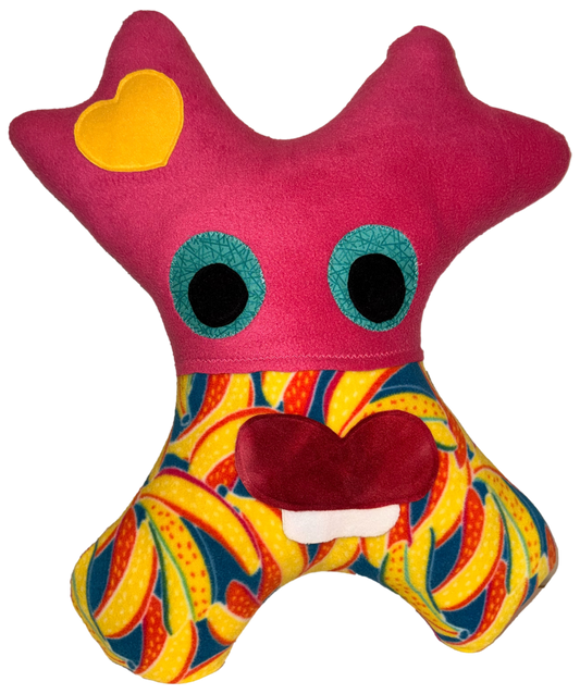 Amiba Monsters Road Nap Rascal Kids Pillow