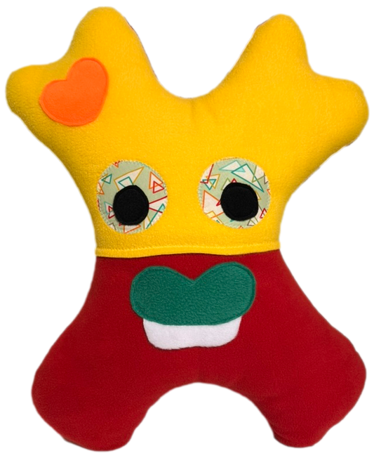 Amiba Monsters Cuddle Caravan Plush Pillow for Kids