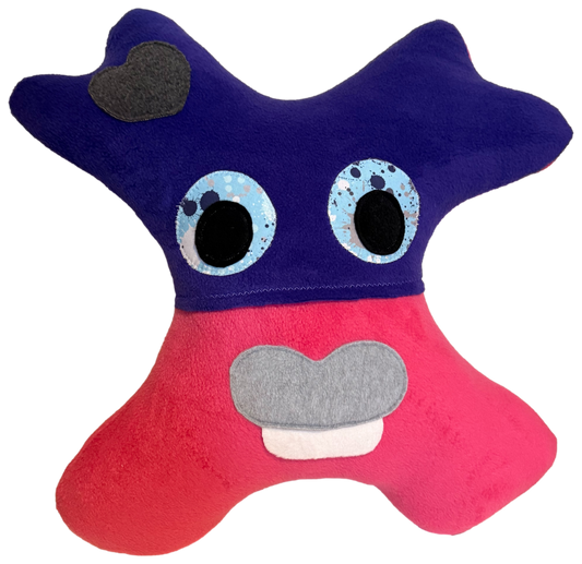 Amiba Monsters Playful Neck Pillow for Children