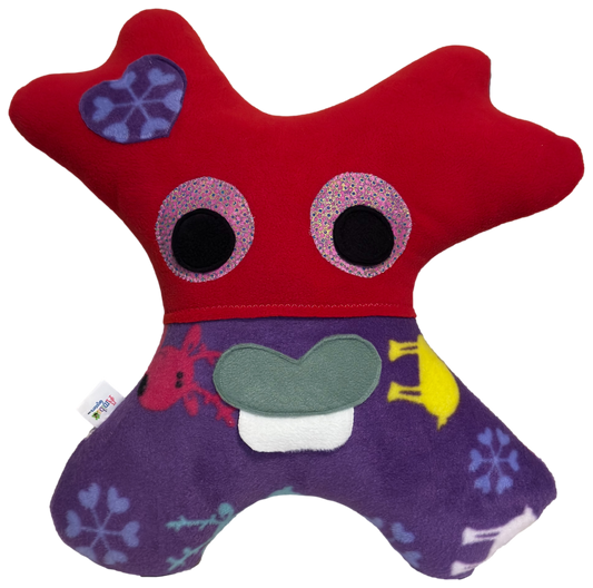Amiba Monsters Sunny Snuggler Neck Pillow for Kids