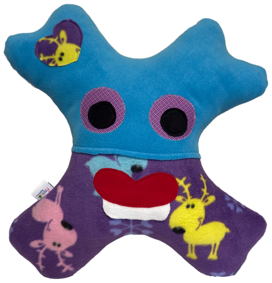 Amiba Monsters Dream Wagon Plush Pillow for Young Travelers