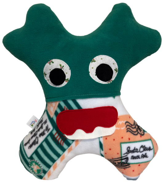 Amiba Monsters Candy Cane Cruiser Neck Pillow for Kids