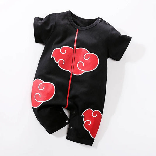 Adorable Baby Cosplay Romper Soft Cotton Summer Outfit - Amiba