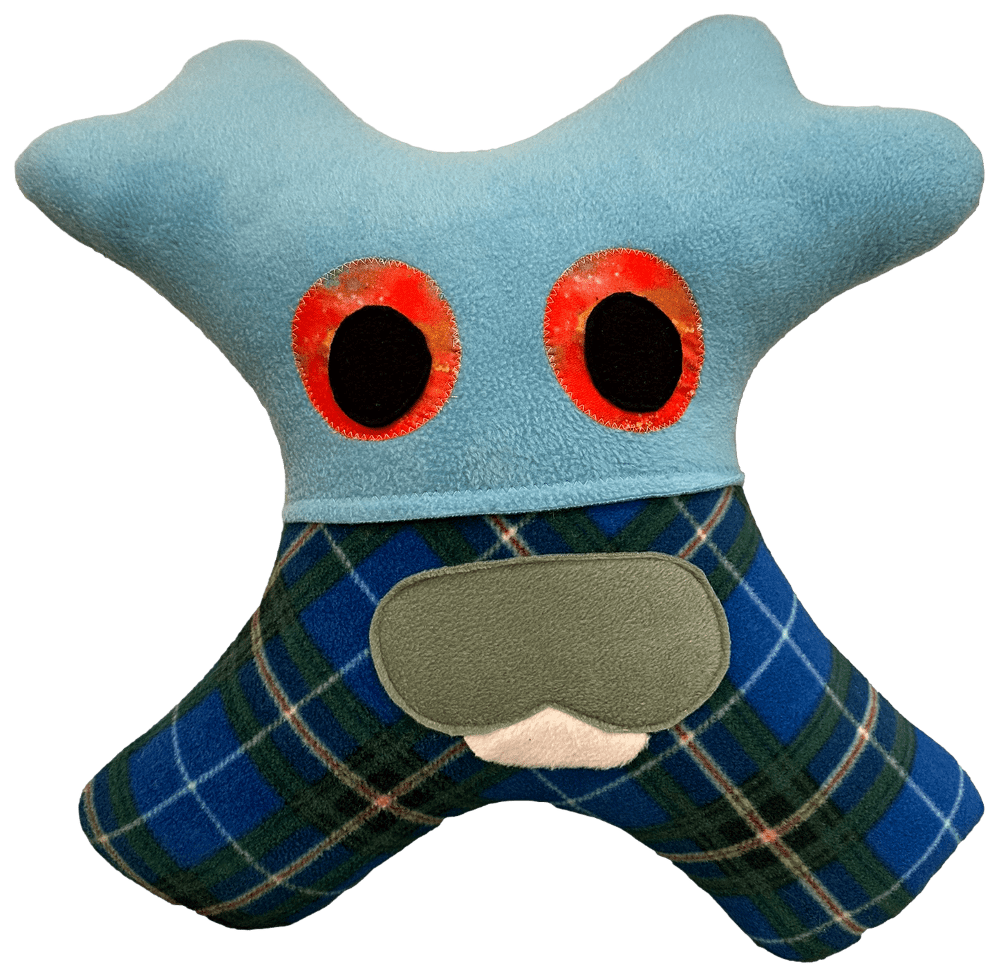 Amiba Monster Handmade Pillow for Road Trips - Amiba