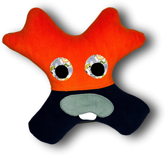 Handmade Kids Travel Headrest Body Pillow crafted to keep posture safe ensures cozy naps slump free seating and monster fun for travel journeys