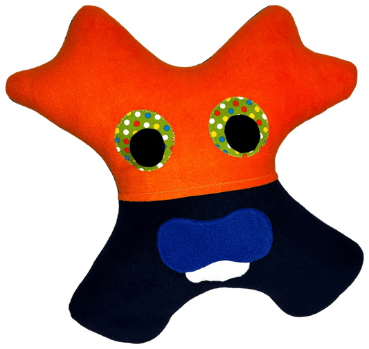 Amiba Monsters Car Seat Pillow for Toddlers - Amiba