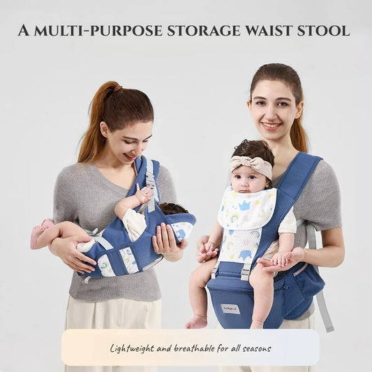 Baby Carrier Wrap Hands Free Sling for Newborns Toddlers and Infants - Amiba