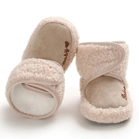 Baby Snow Booties Warm Non Slip Shoes for Safe and Comfortable Winter Steps - Amiba
