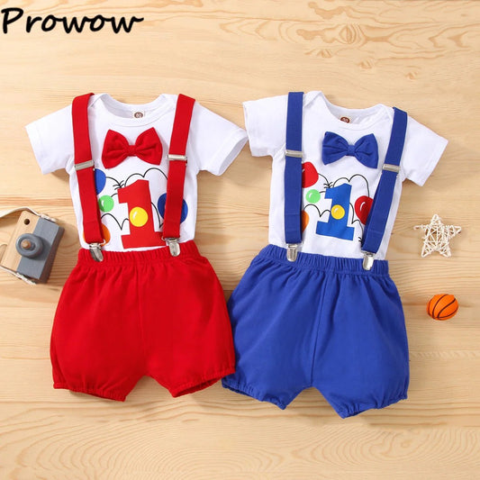 Birthday outfit for baby boys designed for stylish celebrations