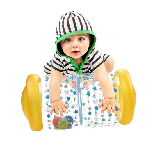 Bouncy Baby Adventure Roller for Safe Interactive Motor Skill Play - Amiba