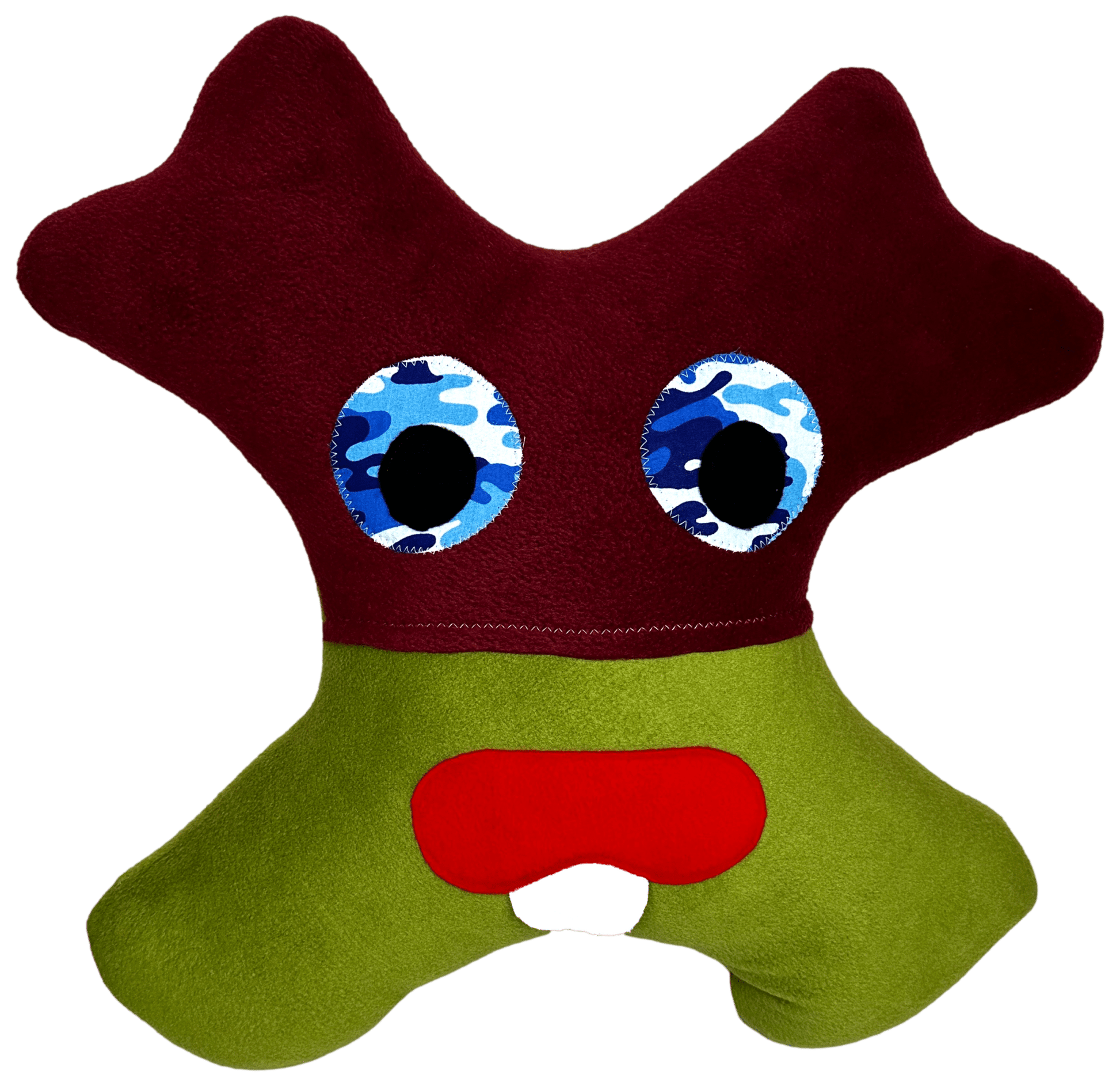 Amiba Monster car pillow supporting children during travel