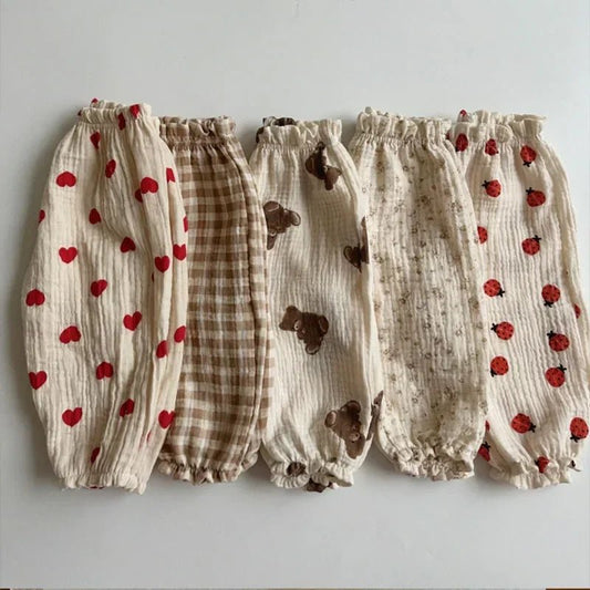 Cotton Baby Pants Soft Breathable All Season Wear for Infants - Amiba