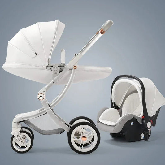 CozyRide baby stroller set designed with convertible car seat and travel system