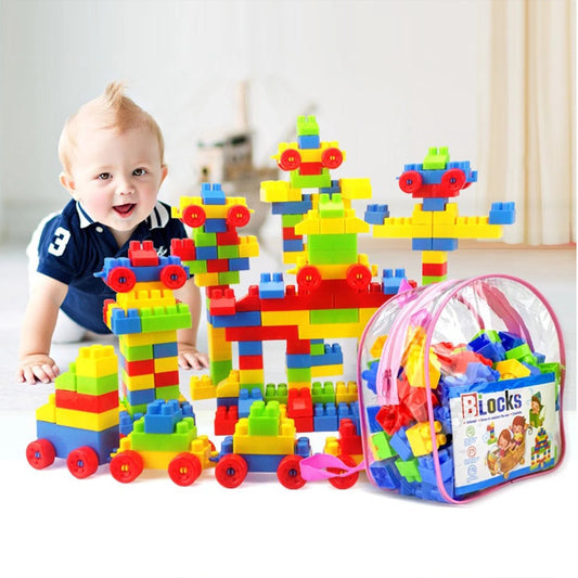 Creative building blocks set designed for imaginative educational play