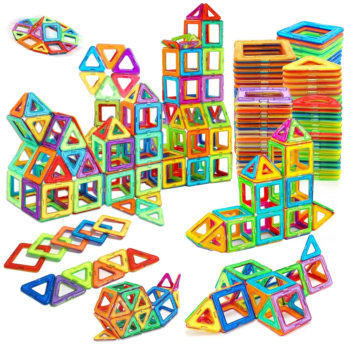 Creative Magnetic Blocks Kit – Educational Building Toy for Kids - Amiba