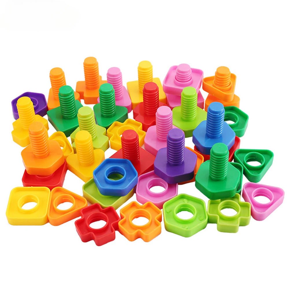 Creative Screw Building Fun – Educational Construction Toy for Kids - Amiba