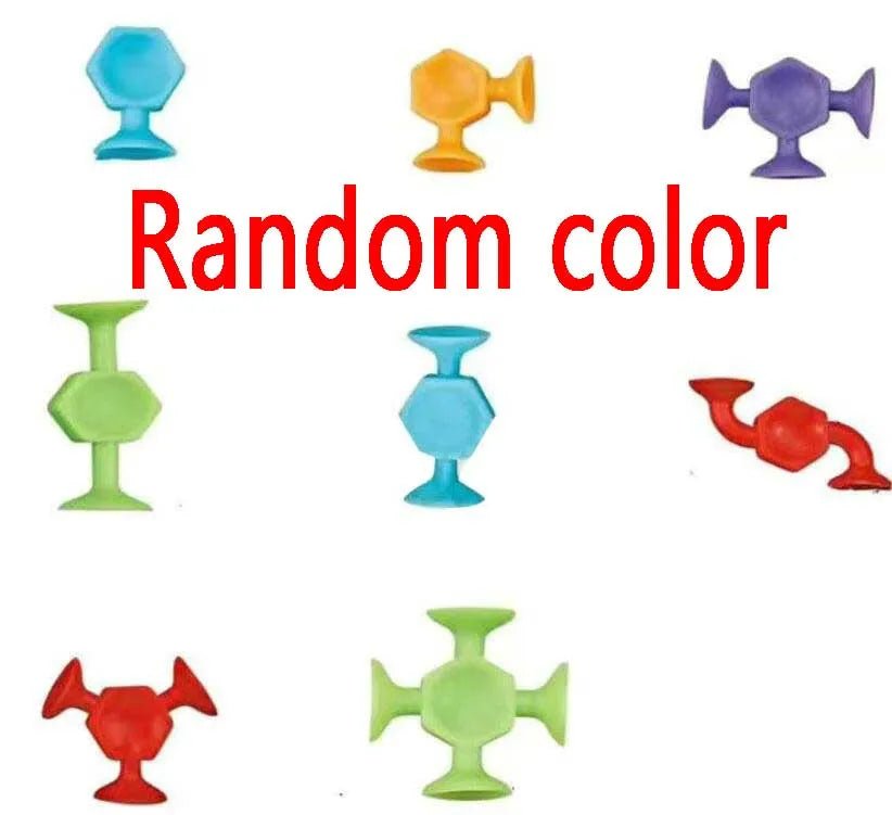 Creative play set with suction blocks offering fun educational use
