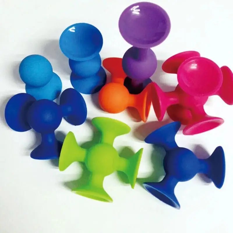 Suction cup building toy crafted for kids’ vibrant imagination