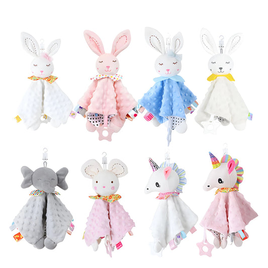 Cuddle and soothe baby blanket crafted as a soft comforting companion
