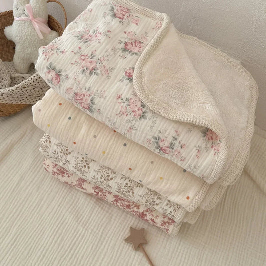 Cuddle baby blanket crafted soft and breathable for newborn comfort