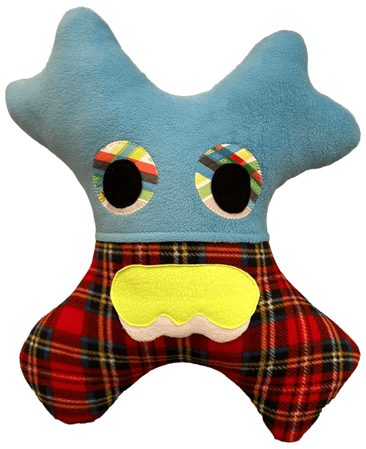 Customizable Amiba Monsters Car Travel Pillow - Amiba