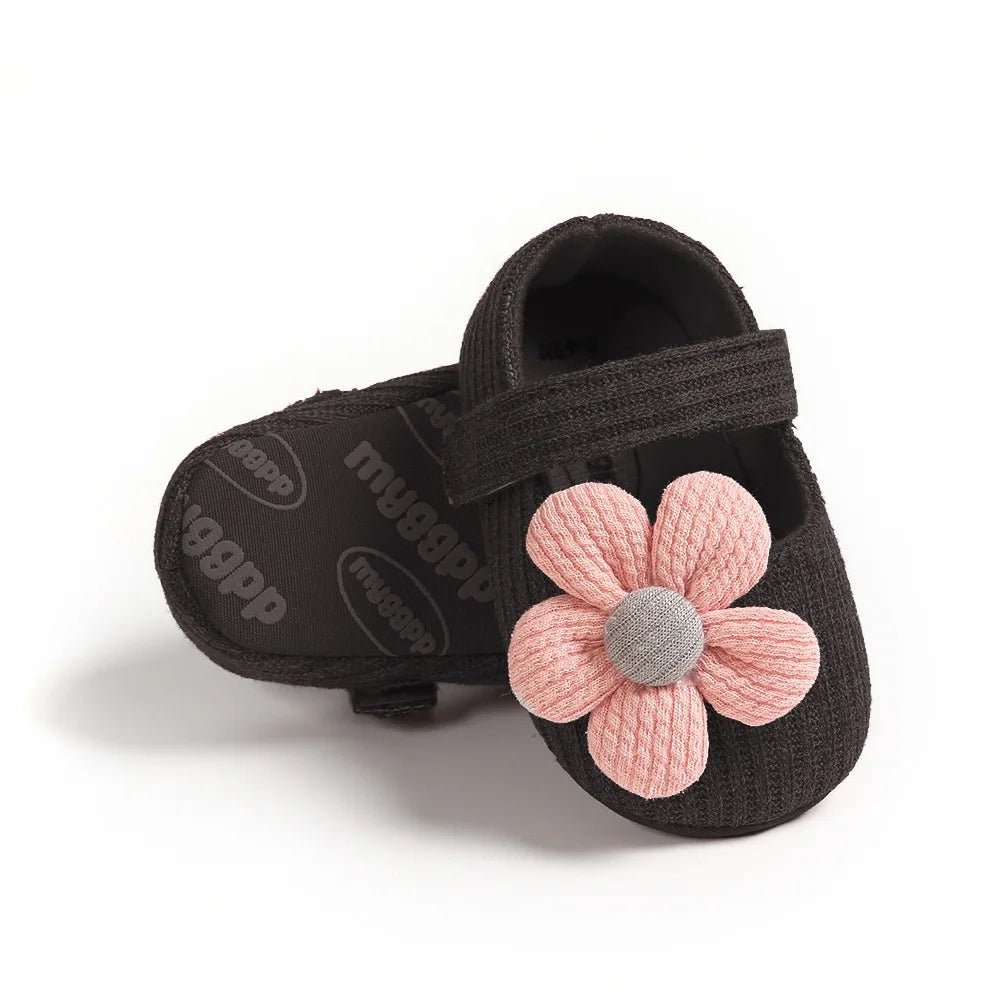 Cute Cotton Baby Shoes Soft Bottom Breathable Infant Shoes for Cozy Support - Amiba