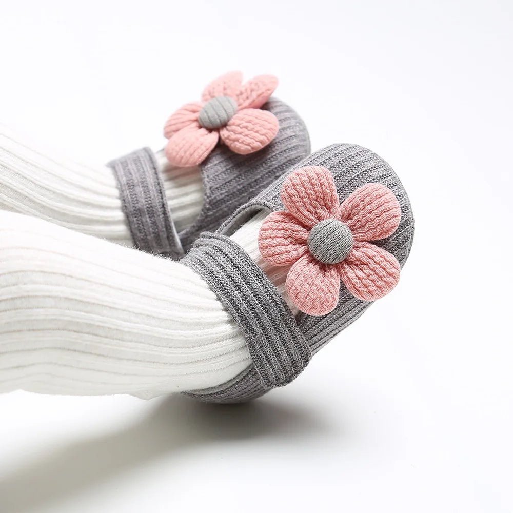 Cute Cotton Baby Shoes Soft Bottom Breathable Infant Shoes for Cozy Support - Amiba